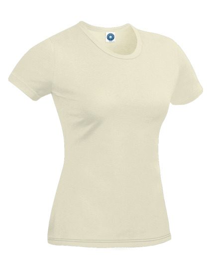Ladies´ Organic Cotton T-Shirt – Starworld in Natural