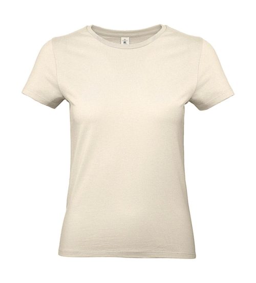 #E190 Ladies' T-shirt TW04T – B&C in Natural