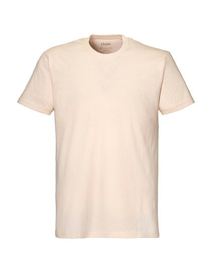 Unisex Short Sleeve T-Shirt – Utopic in Natural