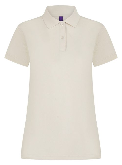 Ladies´ Coolplus® Wicking Polo Shirt – Henbury in Natural