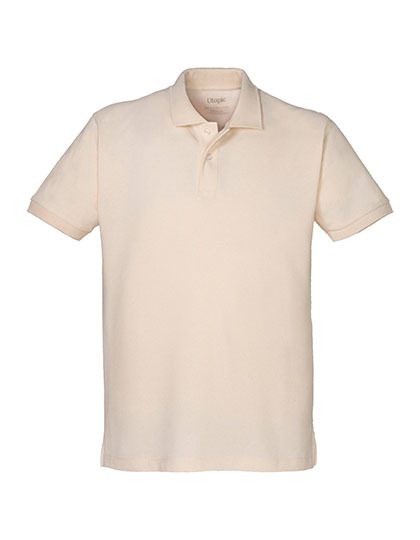 Unisex Short-Sleeved Polo Shirt – Utopic in Natural