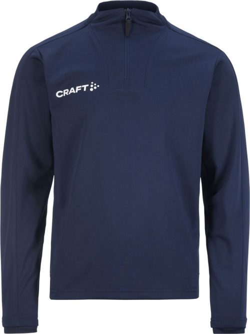 Kinder Trainingsjacke mit 1/4 Zip Evolve 2.0 Half Zip Jr – Craft Teamwear in Navy