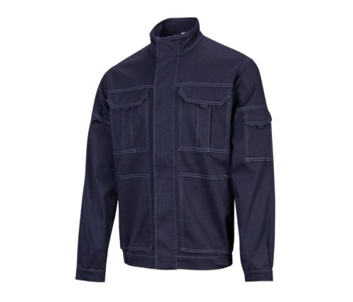 Multi-Pocket Stretch Jacket 106002S – Velilla in Navy