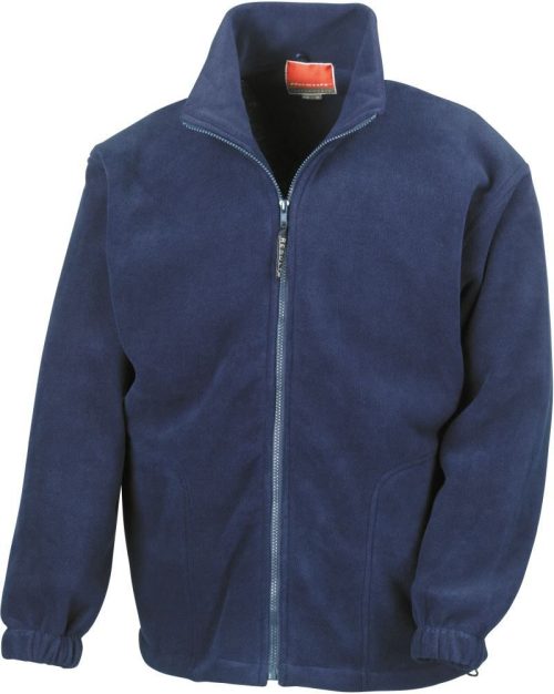 Schwere Fleece Jacke R 036X – Result in Navy