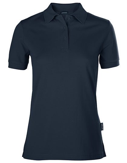 Women´s Luxury Polo – HRM in Navy