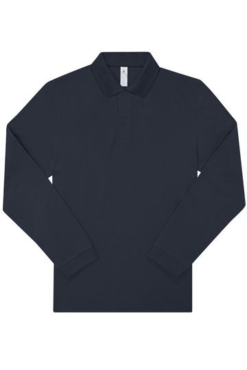 My Polo 180 Long Sleeve – B&C BE INSPIRED in Navy