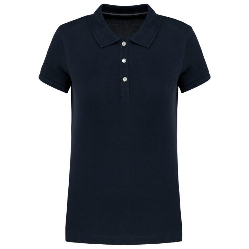 Damen-Kurzarm-Polohemd Supima® K2001 – Kariban in Navy