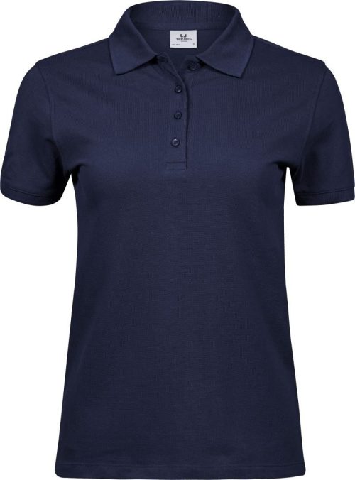 Schweres Damen Piqué Polo TJ 1401 – Tee Jays in Navy