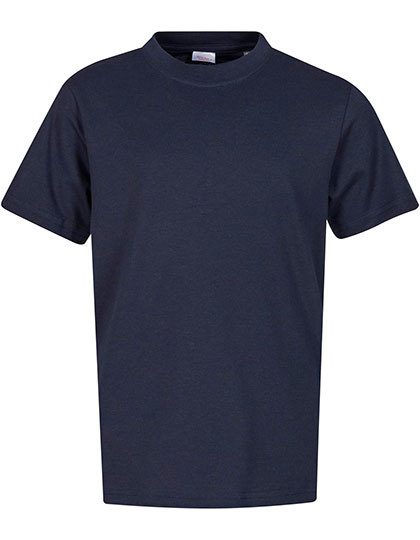 Kids Basic Regular Fit Tee – New Morning Studios in Navy