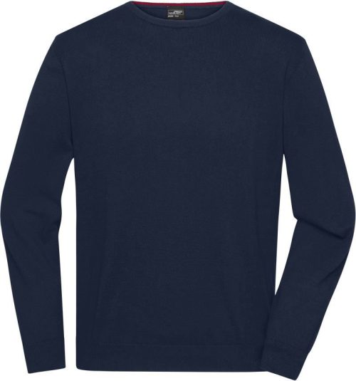 Herren Rundhals Pullover JN 1314 – Daiber in Navy