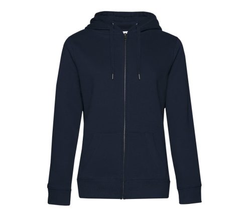 Kapuzen-Sweatshirt mit Reißverschluss QUEEN WW03Q – B&C in Navy