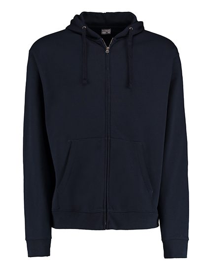 Regular Fit Superwash® 60° Zipped Hoodie – Kustom Kit in Navy