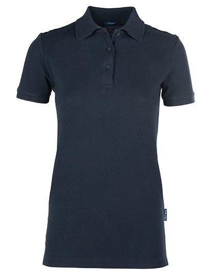 Women´s Luxury Stretch Polo – HRM in Navy