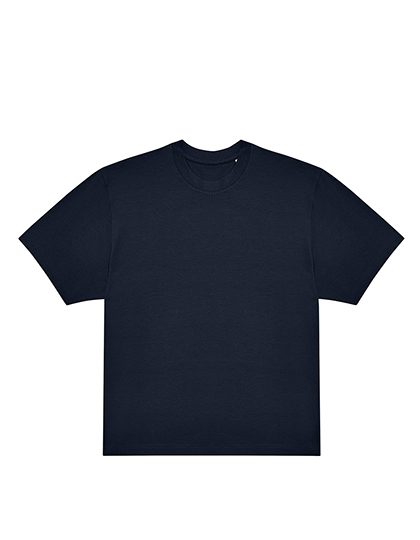 #E220 Oversized T – B&C BE INSPIRED in Navy
