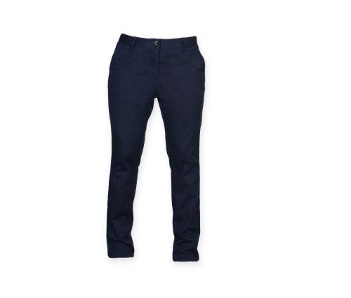 Ladie's Stretch Chino FR622 – Front Row in Navy