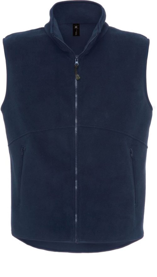 Fleece Gilet Traveller + – B&C in Navy
