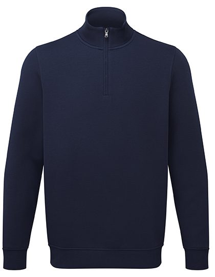 Men´s Quarter Zip Premium Sweatshirt – Asquith & Fox in Navy