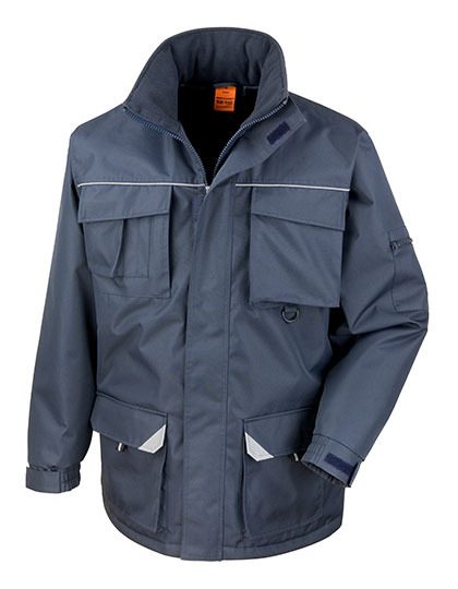 Sabre Long Coat – Result Workguard in Navy