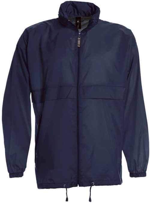 Ungefütterter Windbreaker Sirocco – B&C in Navy