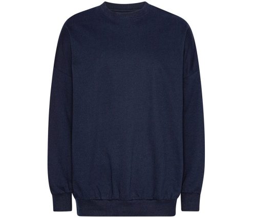 Oversized Sweatshirt T63011 – Tiger in Navy