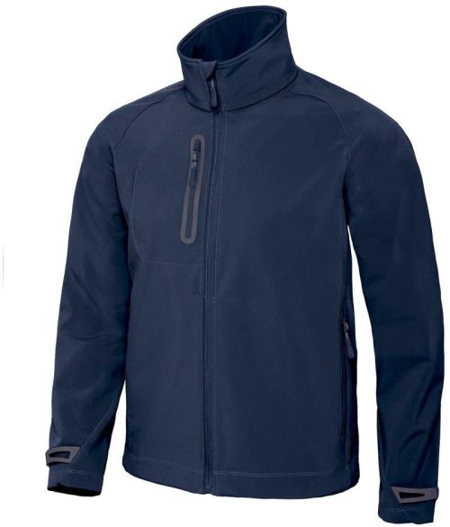 Herren 3-Lagen Softshell Jacke X-Lite Softshell /men – B&C in Navy