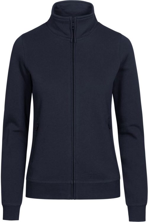 Damen Workwear Sweatjacke - EXCD 5275 – Promodoro in Navy
