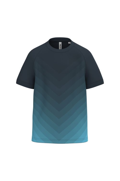 Kinder Multisporttrikot aus sublimiertem Polyester PA4048 – Proact in Navy