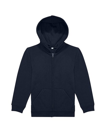 Kids ID.334 Zip Hood – B&C BE INSPIRED in Navy