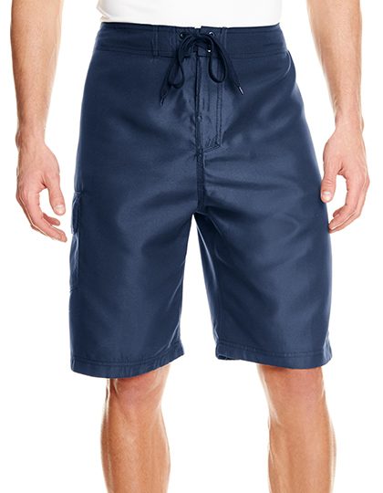 Solid Board Short – Burnside in Navy