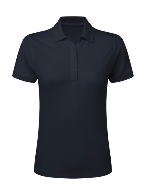 Signature Tagless Polo Stretch Women SGPoloF – SG Signature in Navy