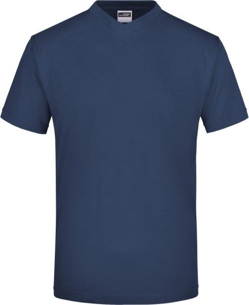 V-Ausschnitt T-Shirt JN 03 – Daiber in Navy