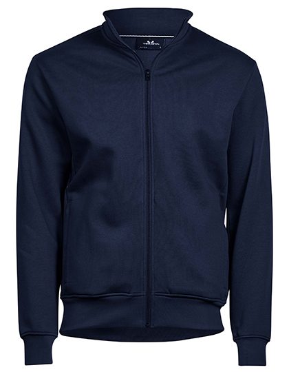 Full Zip Sweat Cardigan – Tee Jays in Navy