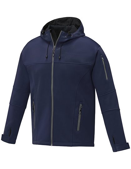 Men´s Match Softshelljacket – Elevate Life in Navy