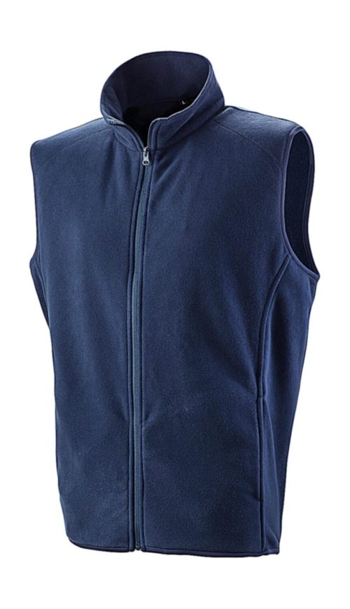 Micro Fleece Gilet – Result Core in Navy