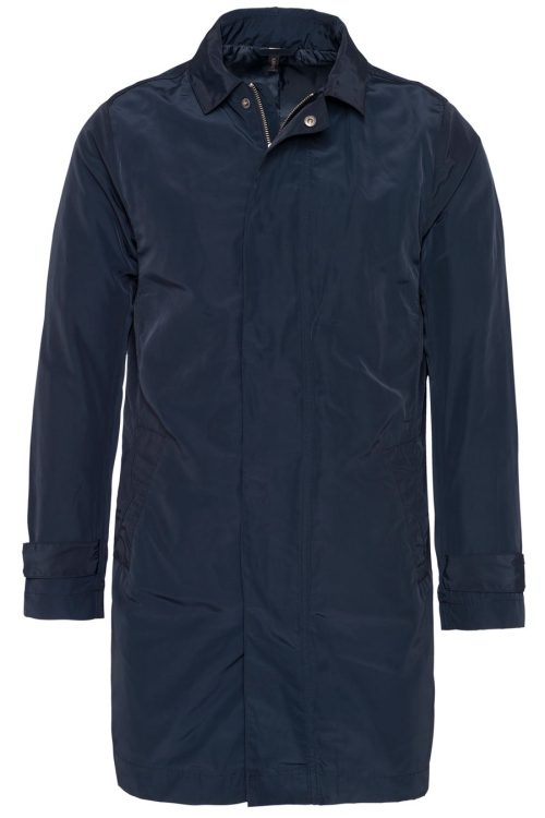 Leichter Herren-Trenchcoat K6150 – Kariban in Navy