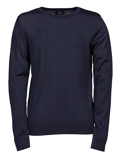 Men´s Crew Neck Sweater – Tee Jays in Navy