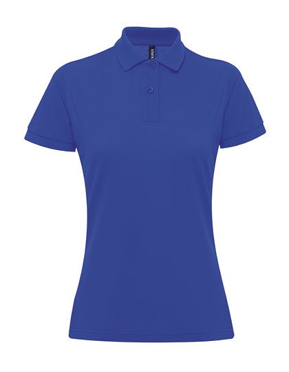 Women´s Polycotton Blend Polo – Asquith & Fox in Navy