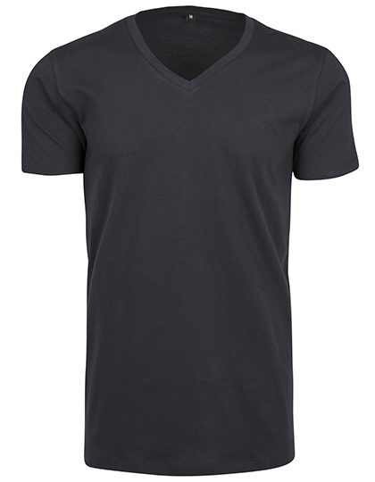 Light T-Shirt V-Neck – Build Your Brand in Navy