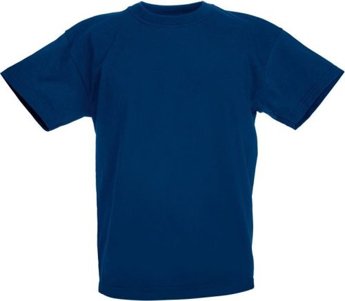 Kinder T-Shirt Kids Original T – Fruit of the Loom in Navy