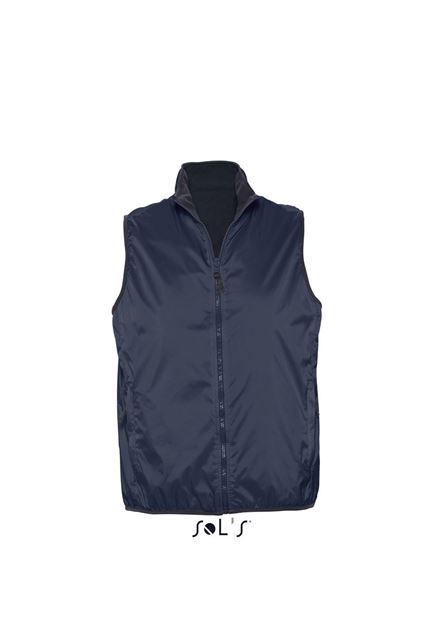 Sol's Winner - Unisex Contrasted Reversible Bodywarmer – SOL'S in Navy