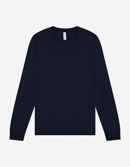Unisex Jersey Long Sleeve Tee – Bella+Canvas in Navy