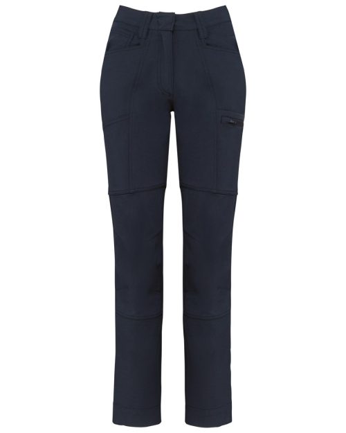 Recycelte Damen-Stretchhose WK745 – WK in Navy