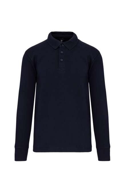 Polo Neck Sweatshirt – Designed To Work in Navy