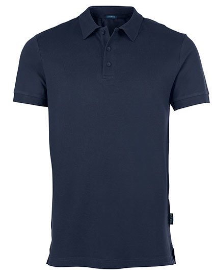 Men´s Luxury Stretch Polo – HRM in Navy