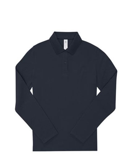 My Polo 180 Long Sleeve /Women – B&C BE INSPIRED in Navy