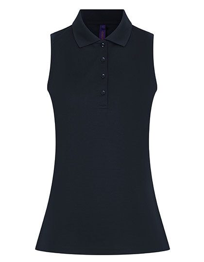 Ladies´ Sleeveless Coolplus® Polo Shirt – Henbury in Navy