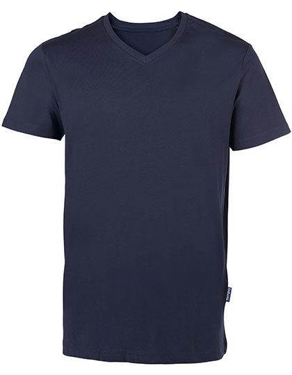 Men´s Luxury V-Neck Tees – HRM in Navy