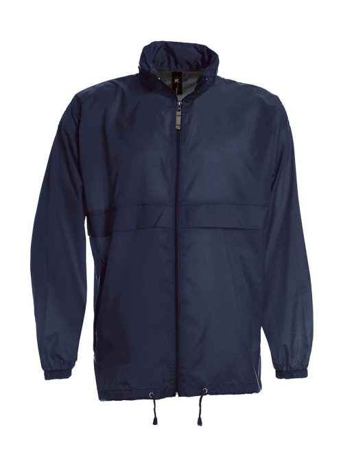 Sirocco Windbreaker JU800 – B&C Outerwear in Navy