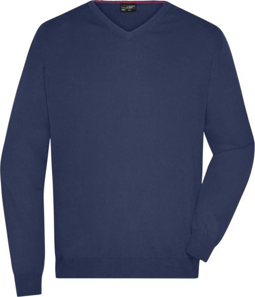 Herren V-Ausschnitt Pullover JN 659 – Daiber in Navy