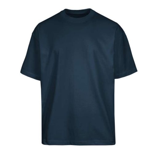 Jersey Plus - Short Sleeve Crew Neck T Shirt – Vesti in Navy